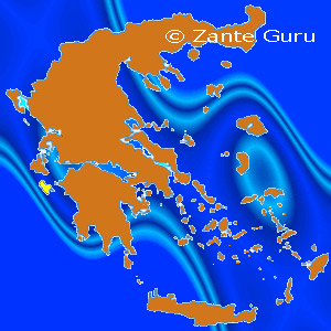 Map of Greece