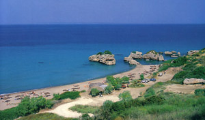 Porto Zoro beach